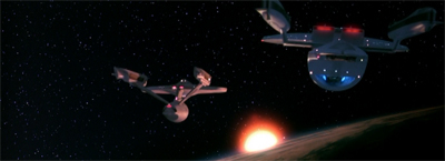 Warping off into the sunset...