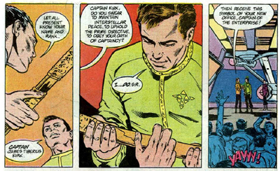 Passing the baton... I mean, sword...