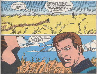 Never too far afield...