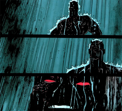 The devil in the dark...