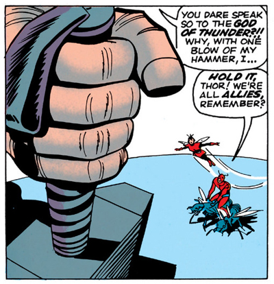 Dropping the hammer...