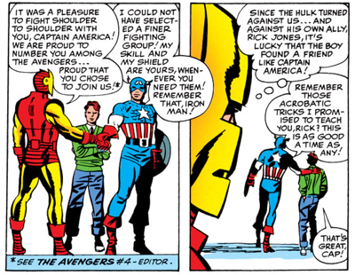 Teenage (side)kicks...