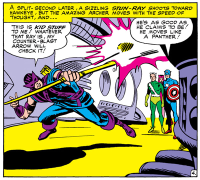 Always such a straight arrow...