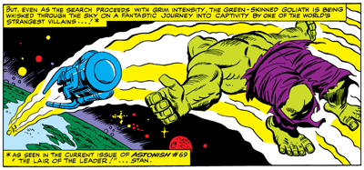 Prelude to Planet Hulk...