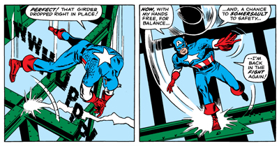 Cap always lands on his feet...