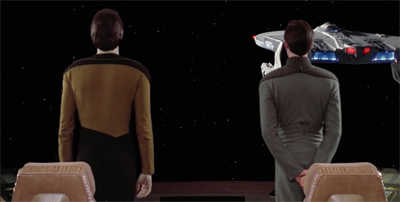 We salute you, proud Wrath of Khan model.