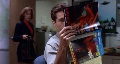 Mulder does some probing of his own...