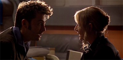 Let's be honest, if you want to defeat the Tenth Doctor, letting him talk himself into trouble isn't a bad plan...