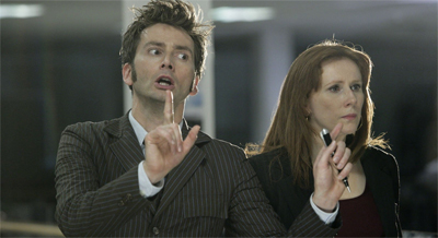 Together, they fight crime... and aliens...