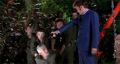 Look, if I were playing the Doctor, I wouldn't be happy about this episode either, but this is taking it a bit too far...