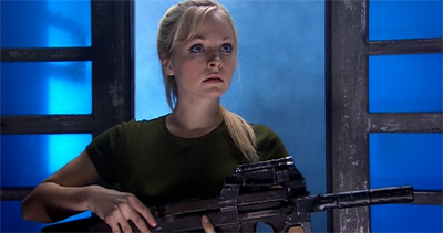 Daddy's little soldier...