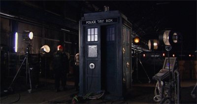 A very blue blue box...