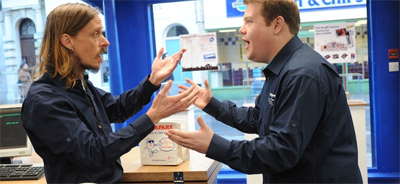 Sing when you're winning...