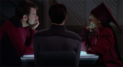 Flirting with melodrama...