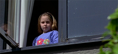 Creepy kid is creepy...