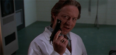 "I keep a holster in my lab coat, why do you ask?"