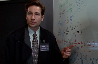 He can do science, him...