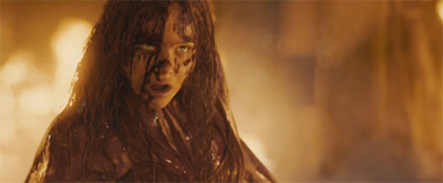 She's a fire starter...