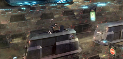 Hover car surfing...