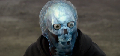 We can see right through him...