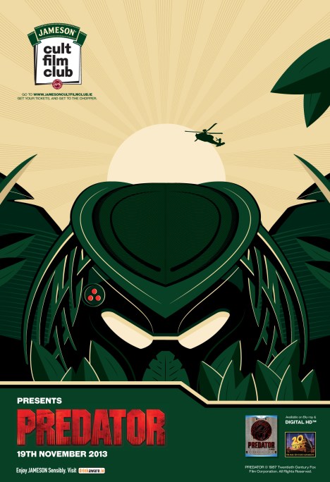 Jameson Cult Film Club screening of Predator - 17.11.13