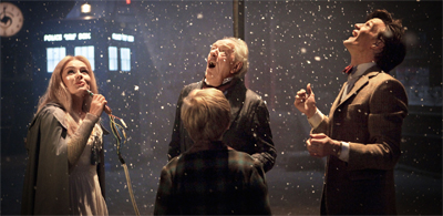 I think that might be real snow...