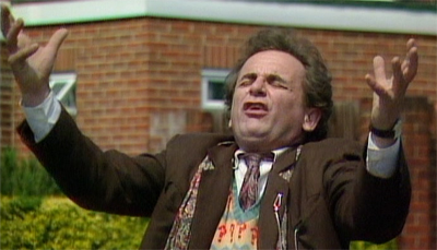 Over-acting? In Doctor Who? Never!