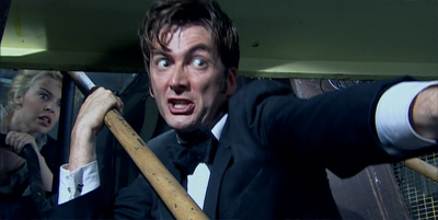 Leveraging his charisma...