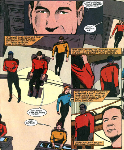 A commanding presence...