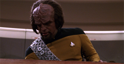 Worf speed...