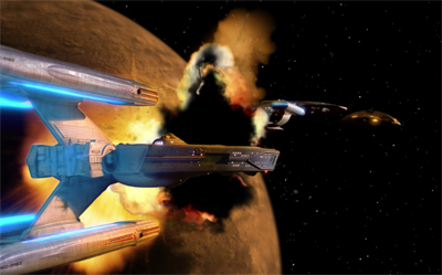 And that's what Picard thinks of Riker's first command...