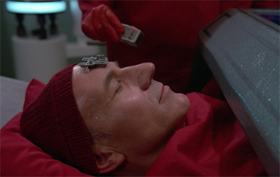 I can't blame Picard for sleeping through this one...