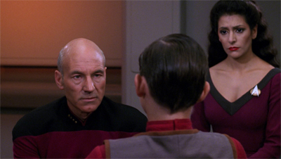 Troi-ing to reach the boy...