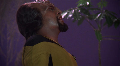 Howling at the moon...