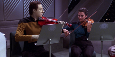 Making music, sweet music...