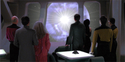 Through the wormhole...