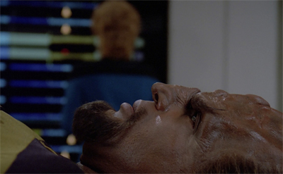 No, Worf, you can't snooze through this one...