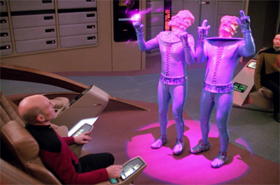 These aliens seem a little far afield... (It also seems a bit weird that they are all-powerful, but so easily contained...)