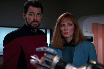 They always worried Picard was an emotionless robot...