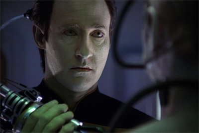 Data takes the matter in hand...