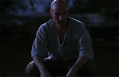 Picard caves to public pressure and takes his vacation...