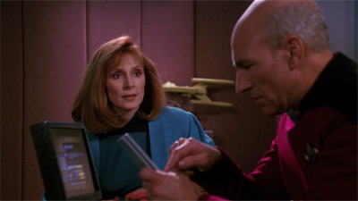 "Do you have any idea how much paperwork is involved with a Borg incursion?"