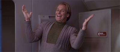 Somebody enjoyed their visit to the set...