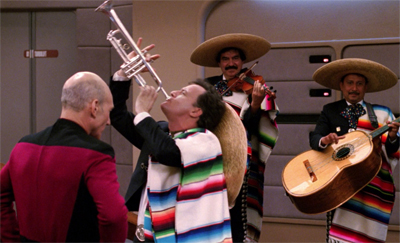 Trumpeting Q's return...