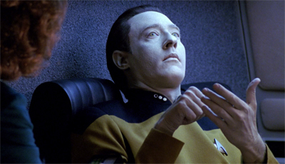 A posable action figure...