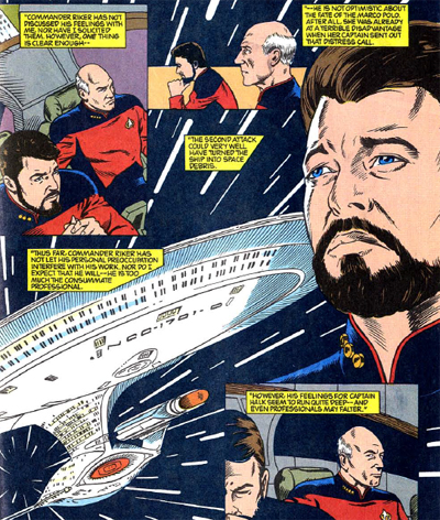 A commanding presence...