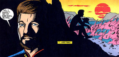 The rocky road to command...