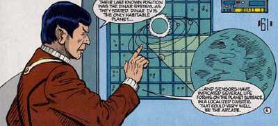 Spock maps it all out...