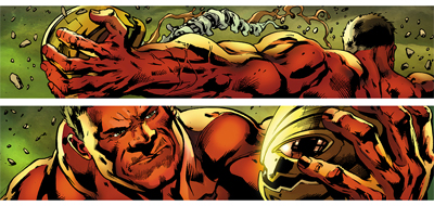 Hulk has a smashing time...