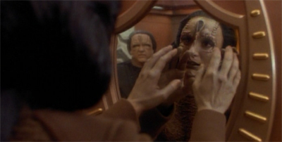 Kira's not feeling herself today...